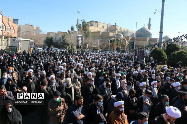 تشییع پیکر آیت الله صافی گلپایگانی در قم-1