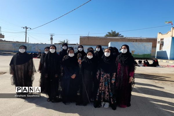 برنامه ویژه مدرسه در حمیدیه