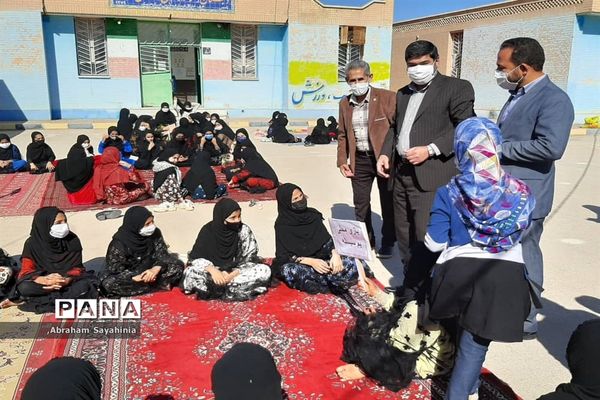 برنامه ویژه مدرسه در حمیدیه