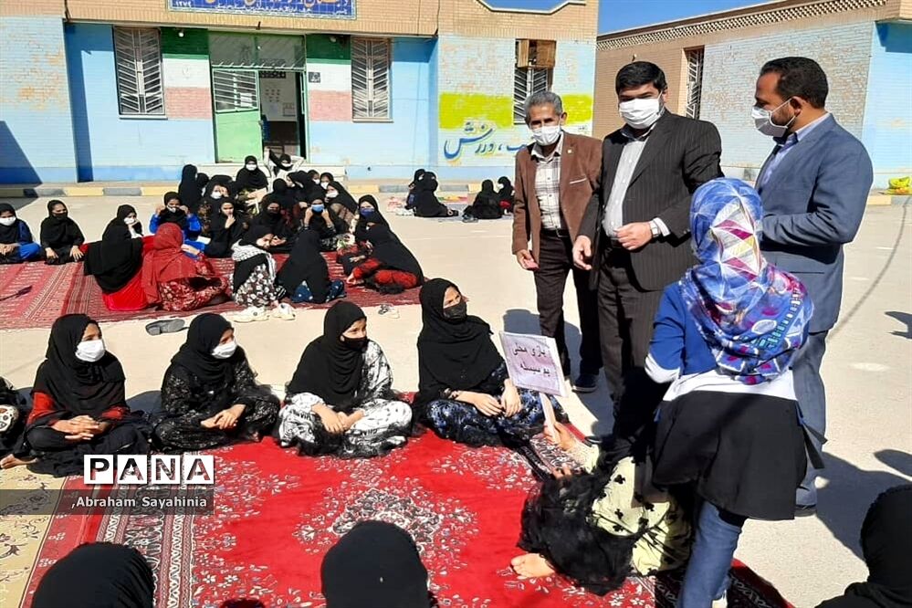 برنامه ویژه مدرسه در حمیدیه