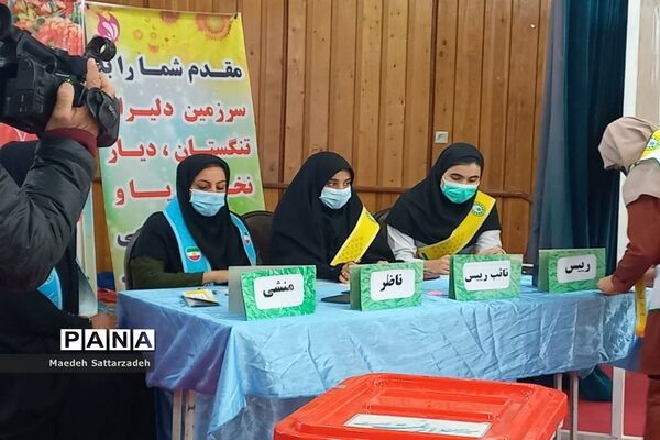 انتخابات مجلس دانش‌آموزی در شهرستان تنگستان