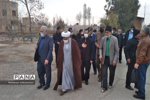 عطرافشانی و گلباران مزار شهدای جوادآباد
