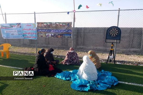 جشنواره بازی‌های بومی ومحلی در روستای لمبدان شهرستان دیر