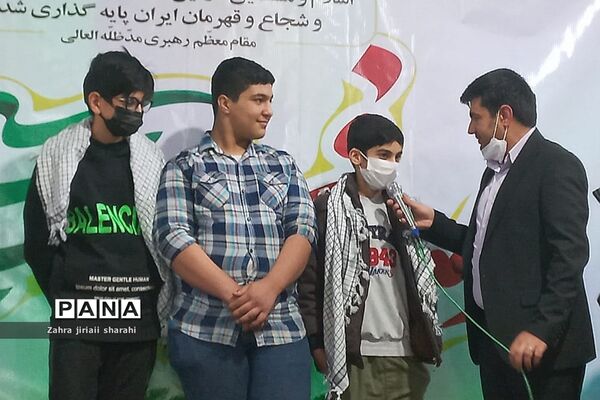 مراسم بزرگداشت دهه فجر در خاورشهر