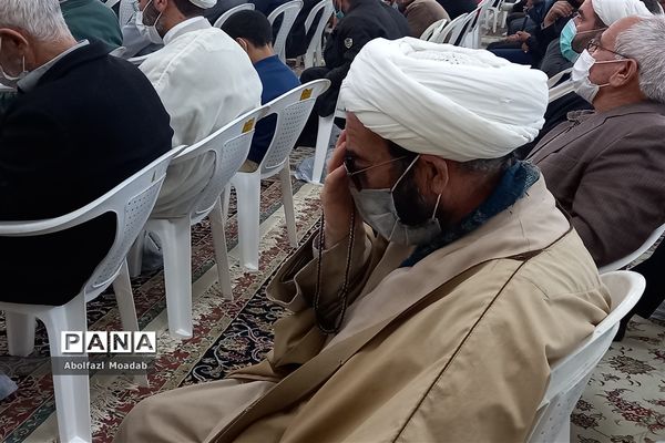 مراسم یادواره شهدای روحانی منطقه ترشیز کهن