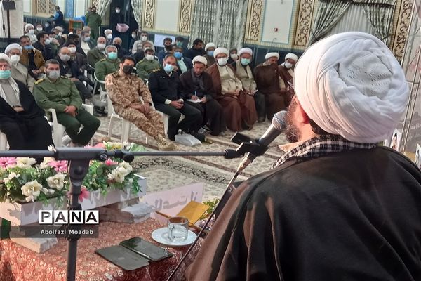 مراسم یادواره شهدای روحانی منطقه ترشیز کهن