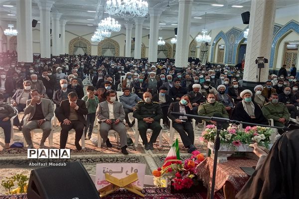 مراسم یادواره شهدای روحانی منطقه ترشیز کهن