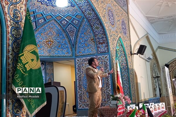 مراسم یادواره شهدای روحانی منطقه ترشیز کهن