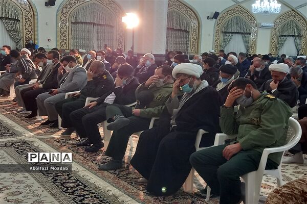 مراسم یادواره شهدای روحانی منطقه ترشیز کهن