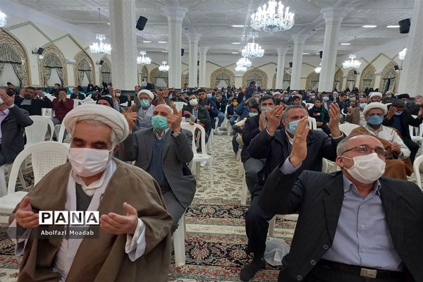 مراسم یادواره شهدای روحانی منطقه ترشیز کهن