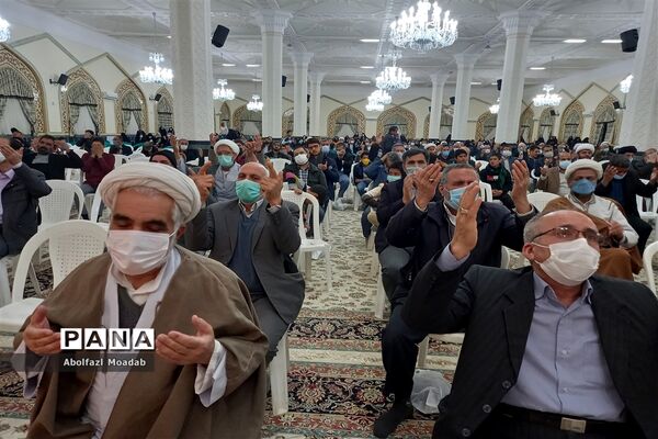 مراسم یادواره شهدای روحانی منطقه ترشیز کهن