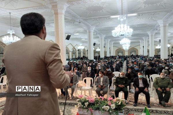 مراسم یادواره شهدای روحانی منطقه ترشیز کهن