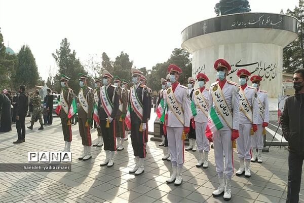 مراسم یادبود شهید مدافع حرم  محمد هادی ذورالفقاری