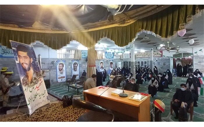 مراسم سالروز شهادت امام هادی(ع) در دبیرستان امامی برگزار شد
