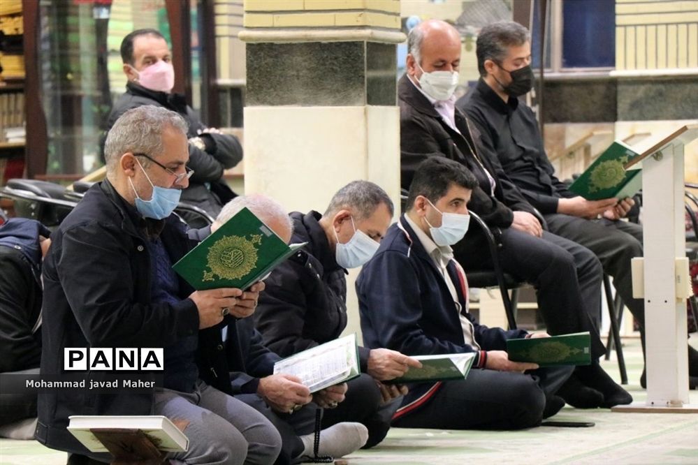 مراسم یادبود آیت‌الله صافی‌گلپایگانی در شهرستان قدس