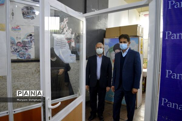 بازدید سرزده معاون تربیت بدنی و سلامت آموزش و پرورش استان بوشهر از سازمان دانش آموزی  استان