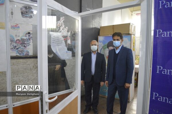 بازدید سرزده معاون تربیت بدنی و سلامت آموزش و پرورش استان بوشهر از سازمان دانش آموزی  استان