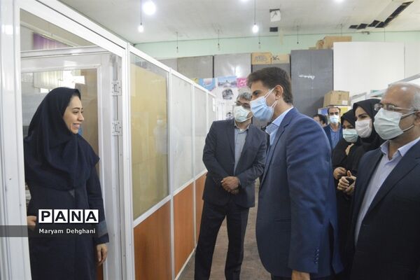 بازدید سرزده معاون تربیت بدنی و سلامت آموزش و پرورش استان بوشهر از سازمان دانش آموزی  استان