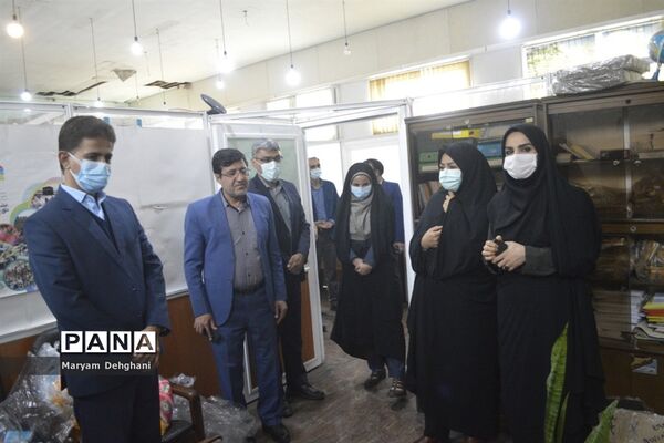 بازدید سرزده معاون تربیت بدنی و سلامت آموزش و پرورش استان بوشهر از سازمان دانش آموزی  استان