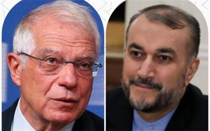 رایزنی بورل و امیرعبداللهیان درباره مذاکرات وین