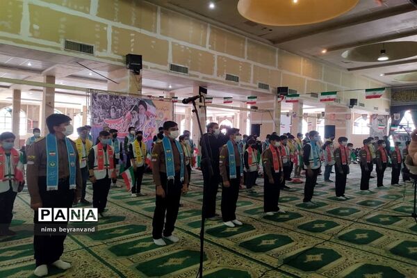 مانور یاوران انقلاب سازمان دانش‌آموزی استان لرستان