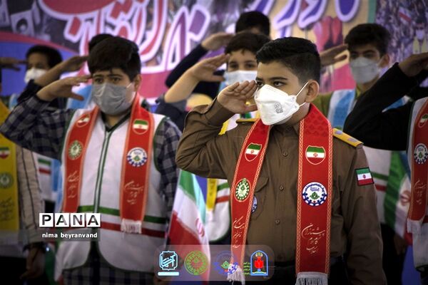 مانور یاوران انقلاب سازمان دانش‌آموزی استان لرستان