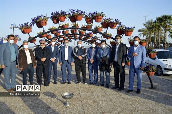 همایش پیاده‌روی همکاران فرهنگی در بوشهر