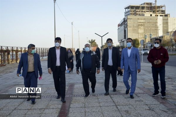 همایش پیاده‌روی همکاران فرهنگی در بوشهر