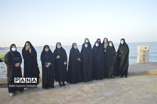 همایش پیاده‌روی همکاران فرهنگی در بوشهر