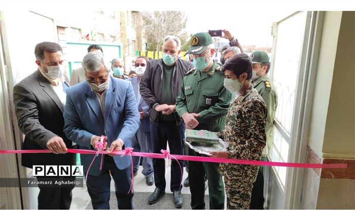 افتتاح سالن چند منظوره دبیرستان فرهنگ صالحان