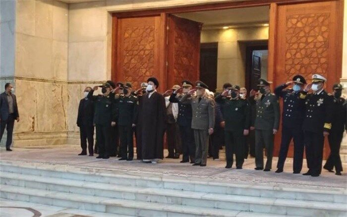 فرماندهان نیروهای مسلح با آرمان‌های امام راحل تجدید میثاق کردند
