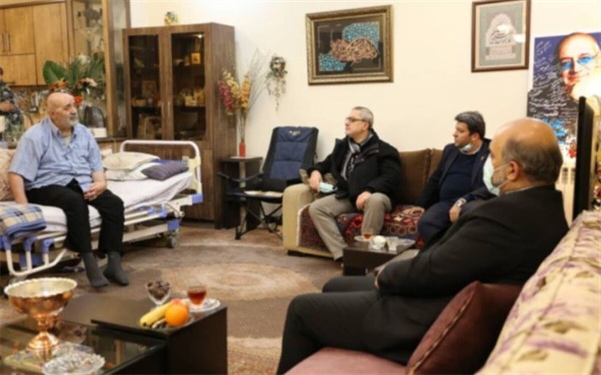 رئیس سازمان سینمایی از جمال شورجه عیادت کرد