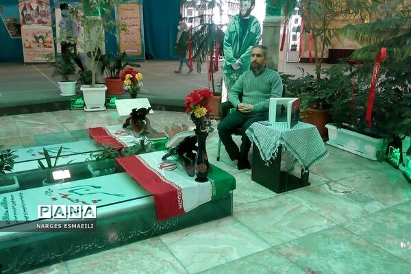 مراسم راهیان نور در نورالشهدا پردیس