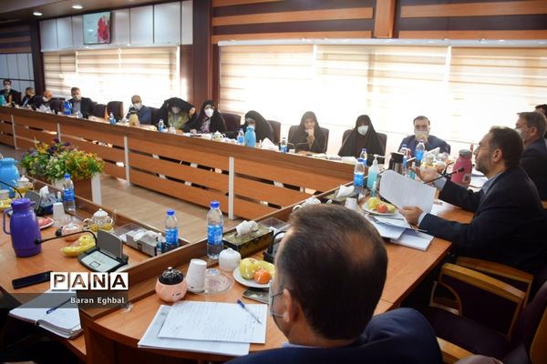 نشست مشترک شورای معاونان اداره کل آموزش و پرورش شهر تهران و مدیران مناطق 19گانه