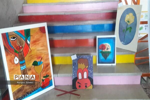 نمایشگاه دست سازه‌های دانش‌آموزی مدارس ملارد