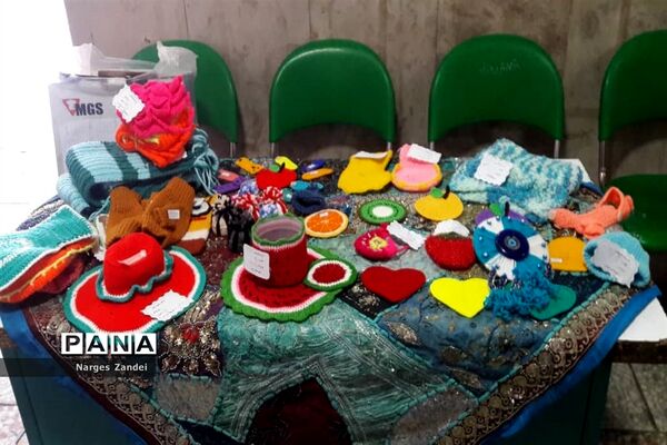 نمایشگاه دست سازه‌های دانش‌آموزی مدارس ملارد