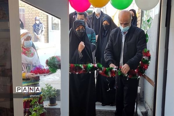 افتتاح اتاق بهداشت مدرسه شهید دستغیب شهر آبسرد
