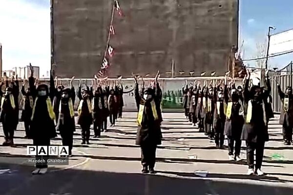 برگزاری مانور یاوران انقلاب در شهرستان پردیس