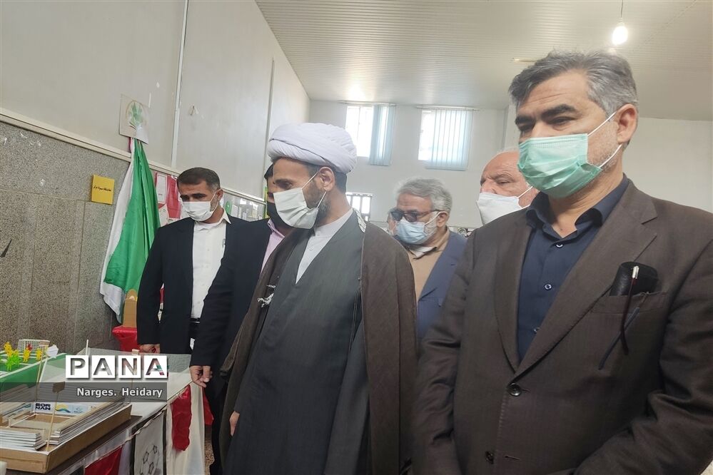 افتتاح نمایشگاه ورزشی شهید اسفندیاری و شهید شیرعلی در شهرستان امیدیه