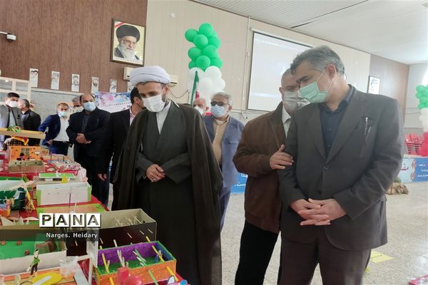 افتتاح نمایشگاه ورزشی شهید اسفندیاری و شهید شیرعلی در شهرستان امیدیه