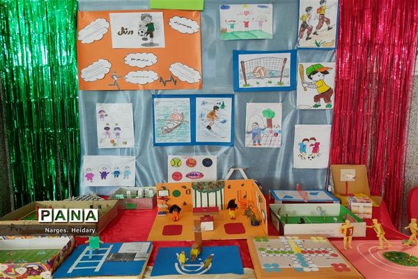 افتتاح نمایشگاه ورزشی شهید اسفندیاری و شهید شیرعلی در شهرستان امیدیه