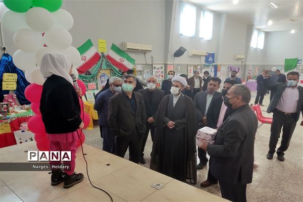 افتتاح نمایشگاه ورزشی شهید اسفندیاری و شهید شیرعلی در شهرستان امیدیه