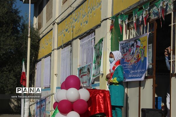 مانور تشکیلاتی یاوران انقلاب در گلوگاه