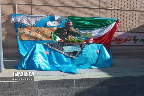 افتتاح نمایشگاه دستاوردهای انقلاب درشهرستان قاین