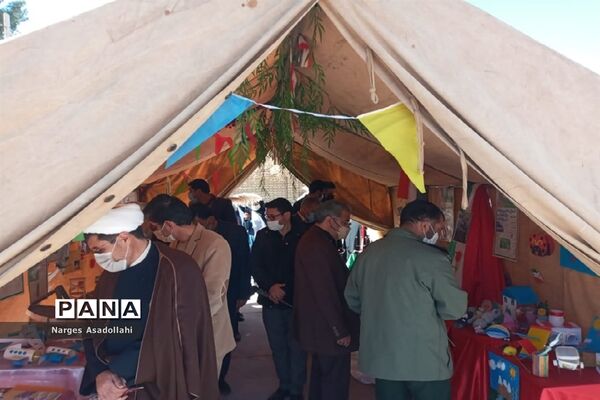 افتتاح نمایشگاه دستاوردهای انقلاب درشهرستان قاین