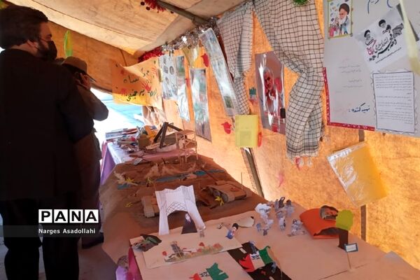 افتتاح نمایشگاه دستاوردهای انقلاب درشهرستان قاین
