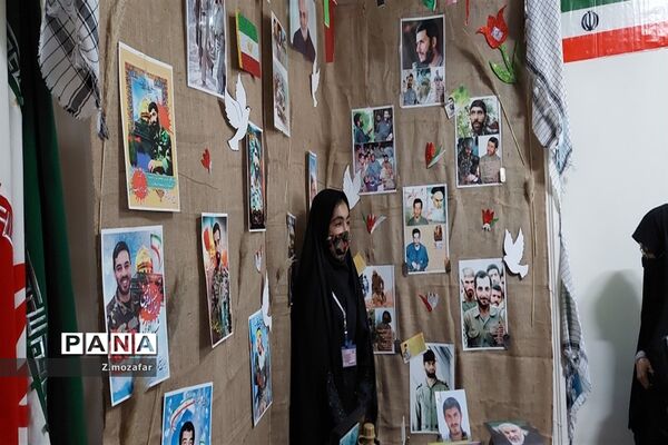 نمایشگاه مدرسه انقلاب درپاکدشت