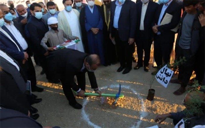 مدرسه ۶ کلاسه روستای بندو شهرستان عسلویه کلنگ زنی شد