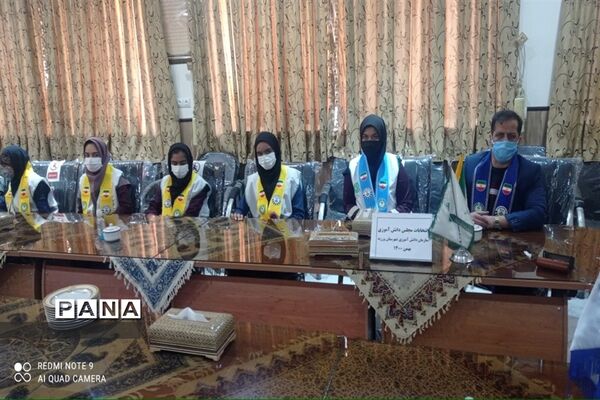 برگزاری انتخابات مجلس دانش‌آموزی شهرستان ورزنه