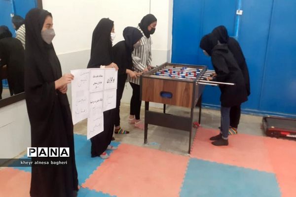 مسابقات  خانه ورزش روستایی  دهقاید و روستای راهدار دشتستان